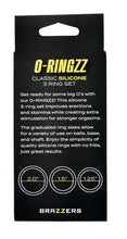 Load image into Gallery viewer, Brazzers O-Ringzz 3pc Silicone Ring Set