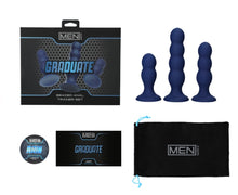 Load image into Gallery viewer, Mens.com Graduate Beaded Anal Trainer Kit