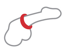 Load image into Gallery viewer, RingMaster Silicone Enhancer Thick Rings