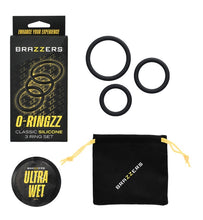 Load image into Gallery viewer, Brazzers O-Ringzz 3pc Silicone Ring Set