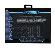 Load image into Gallery viewer, Mens.com Graduate Beaded Anal Trainer Kit