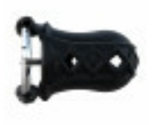 Load image into Gallery viewer, Fantasy C-Ringz Extreme Silicone Cock Blocker - Black