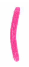 Load image into Gallery viewer, Metro Realrock 12" Double Gid Dildo - Neon Pink