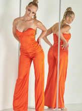 Load image into Gallery viewer, WFFS Corset and Pant Satin Set