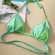 Load image into Gallery viewer, FTIY Women Sexy Gradient Strap Bikini Swimwear