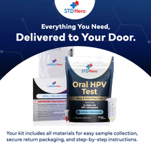Load image into Gallery viewer, STD Hero Oral HPV test kit