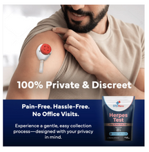 Load image into Gallery viewer, STD Hero Herpes test kit