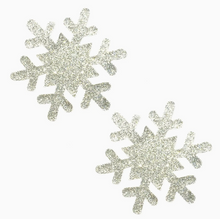Load image into Gallery viewer, Neva Nude Fairy Dust Glitter Snowflake Nipple Cover Pasties