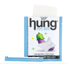 Load image into Gallery viewer, HUNG Mint Scented Pipe Wipes (16 Count)
