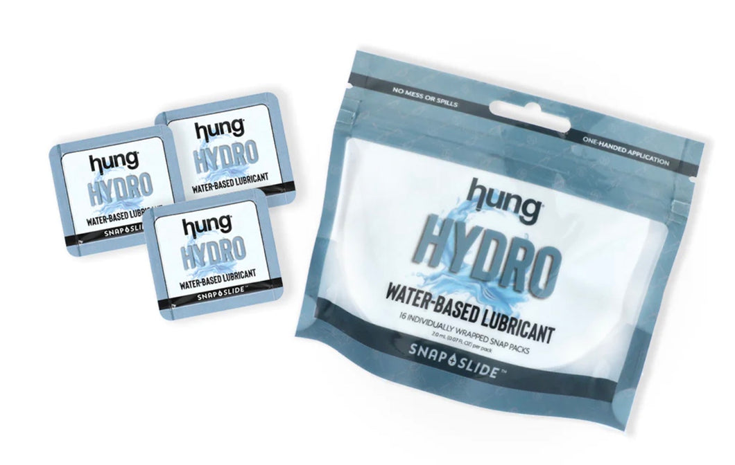 HUNG Hydro Snap + Slide™ Water-Based Lubricant (16 Count)
