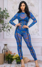 Load image into Gallery viewer, Mesh Long Sleeve Catsuit
