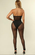 Load image into Gallery viewer, Mesh Halter Top &amp; Legging Set
