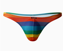Load image into Gallery viewer, Low Brief Bikini Men Underwear - Rainbow
