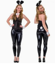 Load image into Gallery viewer, Playboy Bunny Waitress Set 4 Pcs - Kinky Pleasure - Costume - Cosplay
