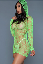 Load image into Gallery viewer, Be Wicked Hooked On You Minidress
