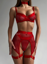 Load image into Gallery viewer, Wiln Ravenous 4 piece sexy set
