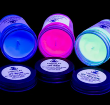 Load image into Gallery viewer, Lightplay Candles GLOW / UV Waxplay in A Box Gift Set
