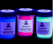 Load image into Gallery viewer, Lightplay Candles GLOW / UV Waxplay in A Box Gift Set
