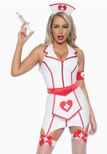 Load image into Gallery viewer, Legs Avenue Er Hottie Nurse Vinyl Costume
