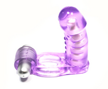 Load image into Gallery viewer, RingMaster Vibrating Double Up Bendable DP Ring
