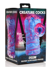Load image into Gallery viewer, Creature Cocks Cyclone Squishy Alien Vagina Stroker
