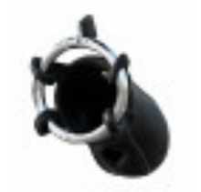 Load image into Gallery viewer, Fantasy C-Ringz Extreme Silicone Cock Blocker - Black
