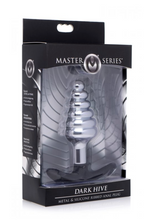 Load image into Gallery viewer, Master Series Dark Hive Metal And Silicone Anal Plug
