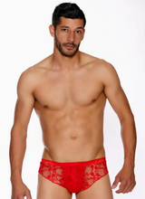 Load image into Gallery viewer, Popsi Men's Lace Boyshort - multiple colors
