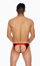Load image into Gallery viewer, Popsi Men's Metallic Open-Back Underwear
