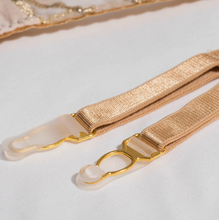 Load image into Gallery viewer, Sweetkama Sweetkama Golden Gathering Garter Belt Bra Lingerie Set
