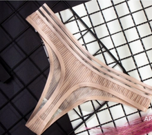 Load image into Gallery viewer, La Belle  Sexy Ice Silk See-Through G-String, Tanga Panty

