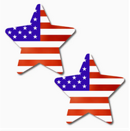 Niptees American Flag Patriotic Star Nipple Cover Pasties