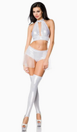 Saresia Atixo Gogo Set - White/Silver - 18201