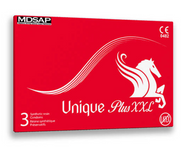 Unique Plus XXL 3 pack condoms