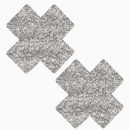 Niptees Sparkly X Cross Nipple Cover Pasties
