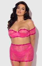 Load image into Gallery viewer, DSHOD Yvone Skirted Garter Panty Set
