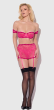 Load image into Gallery viewer, DSHOD Yvone Skirted Garter Panty Set
