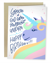 Load image into Gallery viewer, God Damn Magical Unicorn
