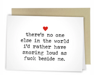 Snoring Loud As Fuck Heart