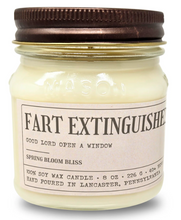 Load image into Gallery viewer, Fart Extinguisher - Funny Candle 8oz Soy Wax
