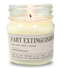 Load image into Gallery viewer, Fart Extinguisher - Funny Candle 8oz Soy Wax
