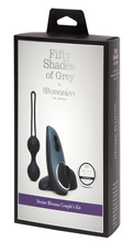 Load image into Gallery viewer, Holiday Fifty Shades of Grey X Womanizer Desire Blooms Kit-Black
