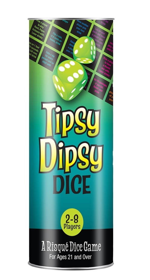 Holiday Tipsy Dipsy Dice
