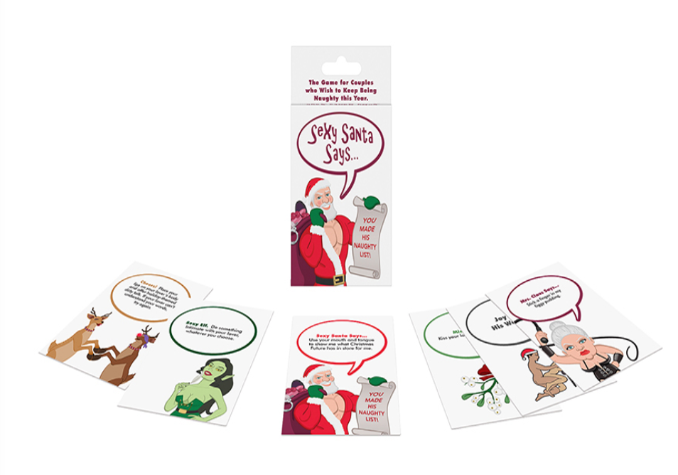 Holiday Sexy Santa Says