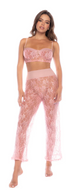 Mapale Two Piece Pajama Set Rose