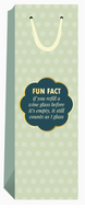Funny Gift Bags - Fun Fact If You Refill a Glass Before it is Empty It Still Counts as 1 Glass