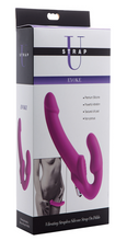 Load image into Gallery viewer, Holiday Strap U Evoke Vibrating Strapless Silicone Strap On Dildo

