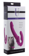 Holiday Strap U Evoke Vibrating Strapless Silicone Strap On Dildo