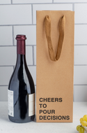 Cheers to Pour Decisions Gift Bag