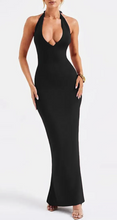 Load image into Gallery viewer, FASHION TIY Women Summer Slim-Fit Halter Neck Sexy Tight Maxi Dress
